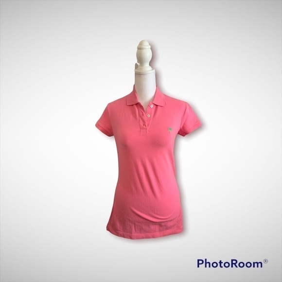 Woman's Lilly Pulitzer Pink Island Polo Size XS - Picture 1 of 6